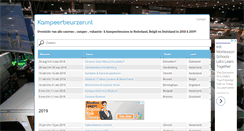 Desktop Screenshot of kampeerbeurzen.nl